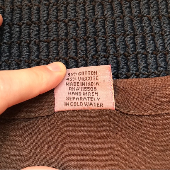 Handmade Embroided Ombré Top - Picture 6 of 6